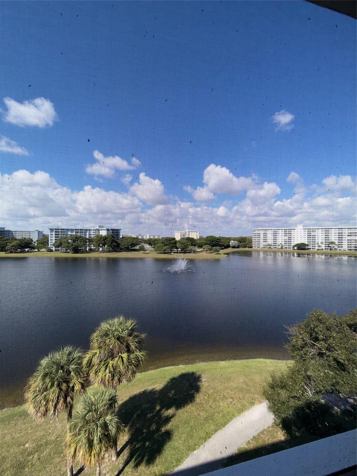 2801 N Palm Aire Drive, #604, Pompano Beach, FL 33069 View from Living Room and Bedroom