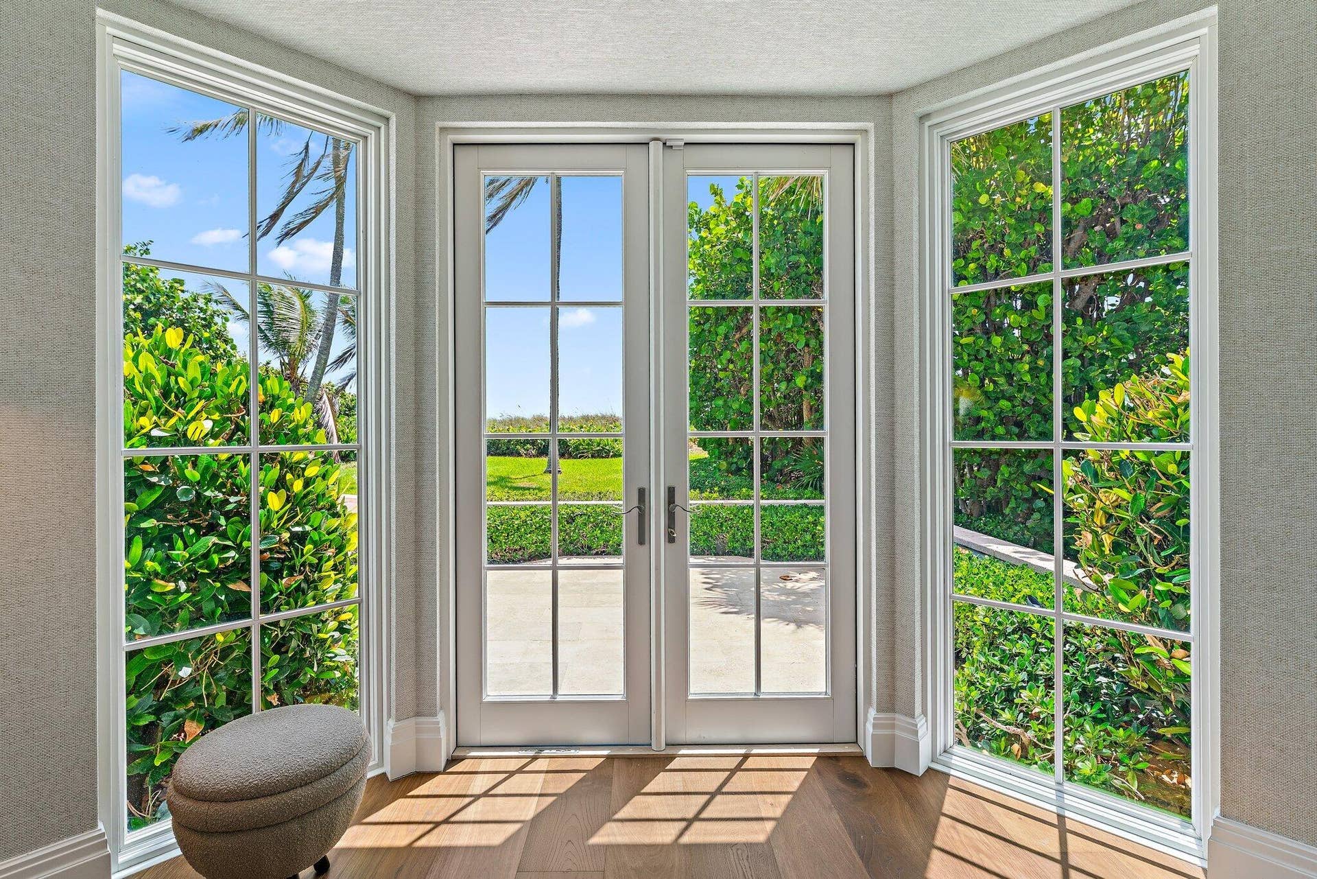 43 N Beach Road, Hobe Sound, FL 33455 Primary Bedroom Door to Rear Patio