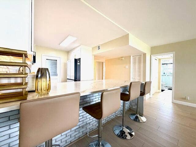 Palm Aire- Kitchen-Guest Bathroom