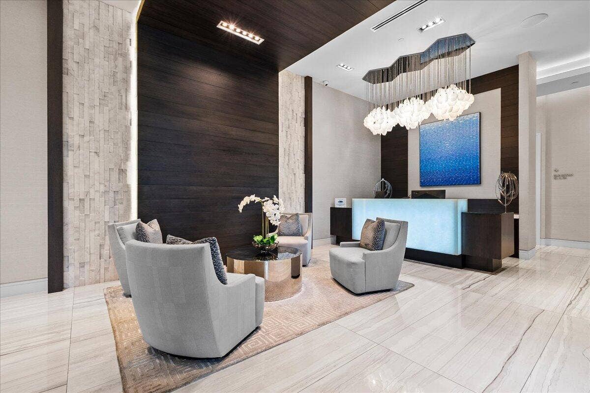1 Water Club Way, #604, North Palm Beach, FL 33408 Tower 1 lobby