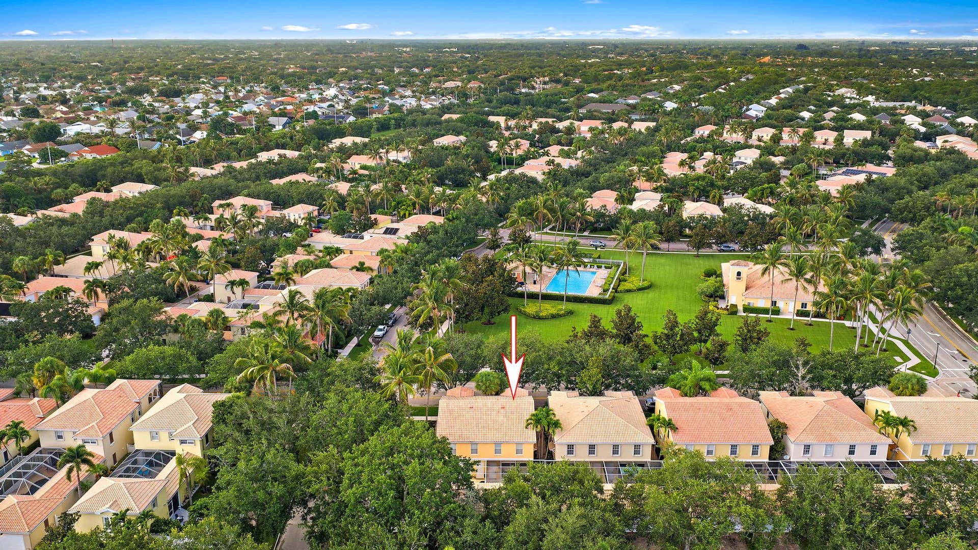 1856 Jeaga Drive, Jupiter, FL 33458 Aerial View