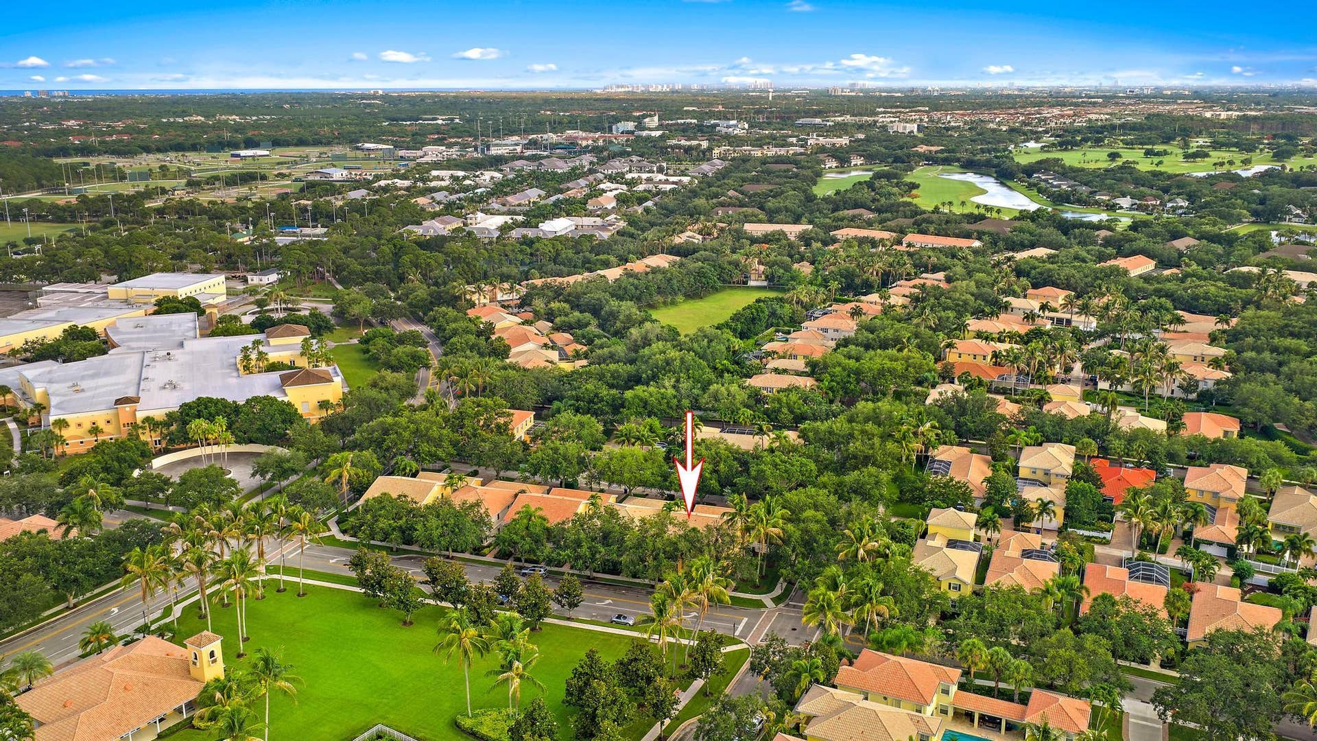 1856 Jeaga Drive, Jupiter, FL 33458 Aerial View
