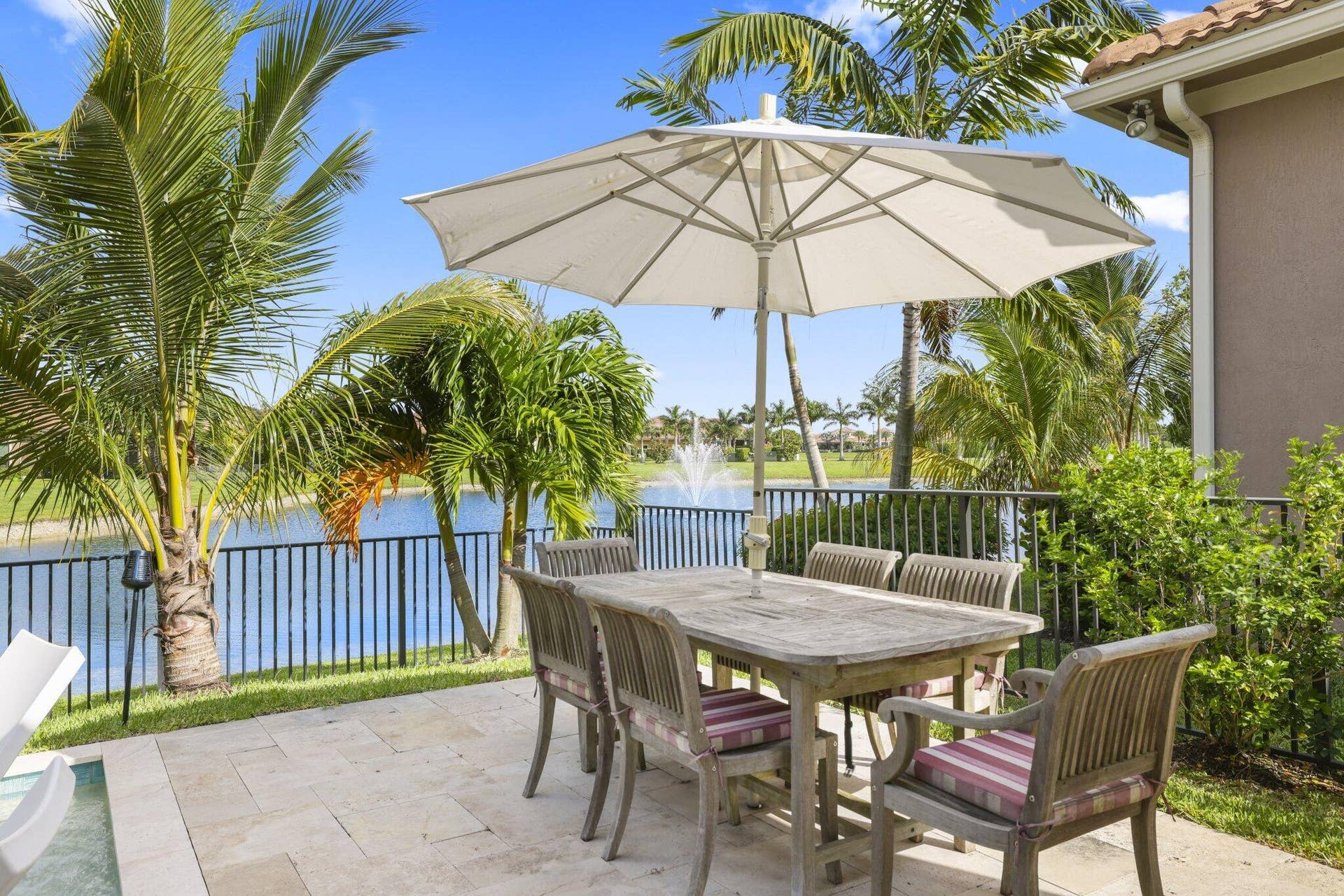 9031 Leon Circle W, Parkland, FL 33076 Patio / Waterfront