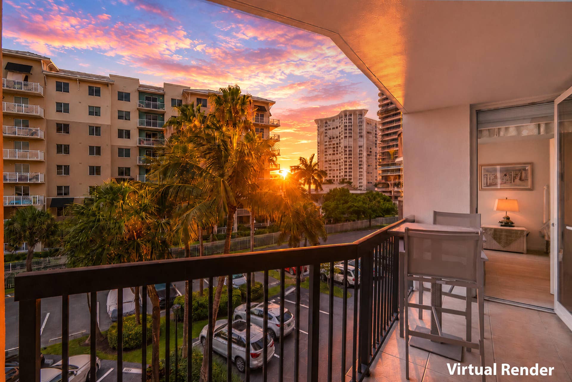 1361 S Ocean Boulevard, #303, Pompano Beach, Pompano Beach, FL 33062 Balcony