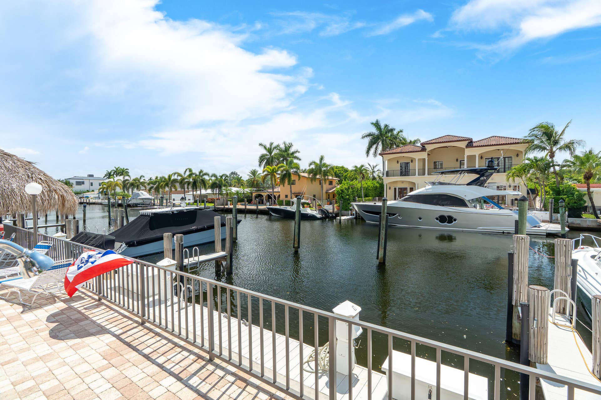 1361 S Ocean Boulevard, #303, Pompano Beach, Pompano Beach, FL 33062 Pool area on canal