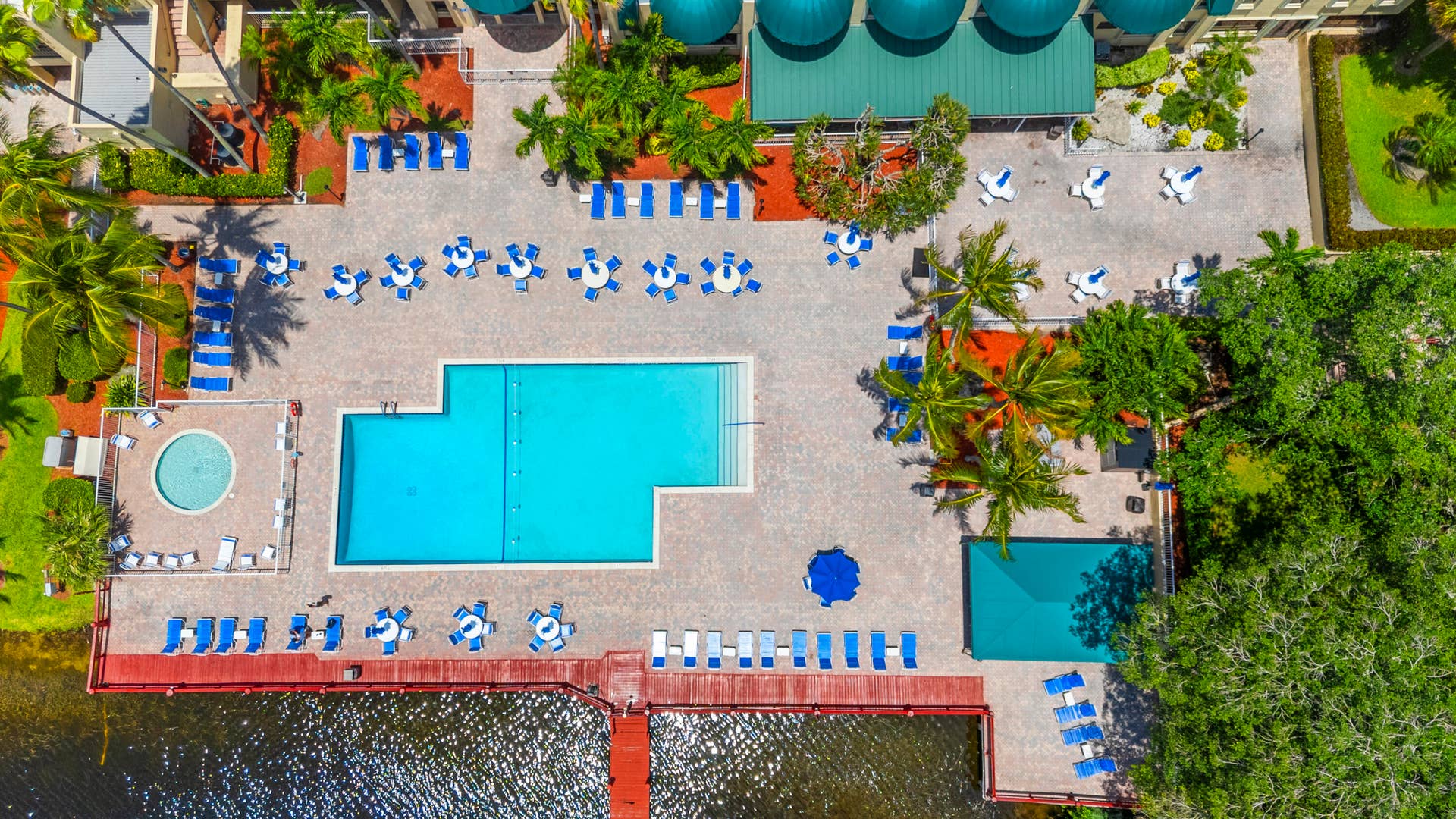 Clubhouse pool