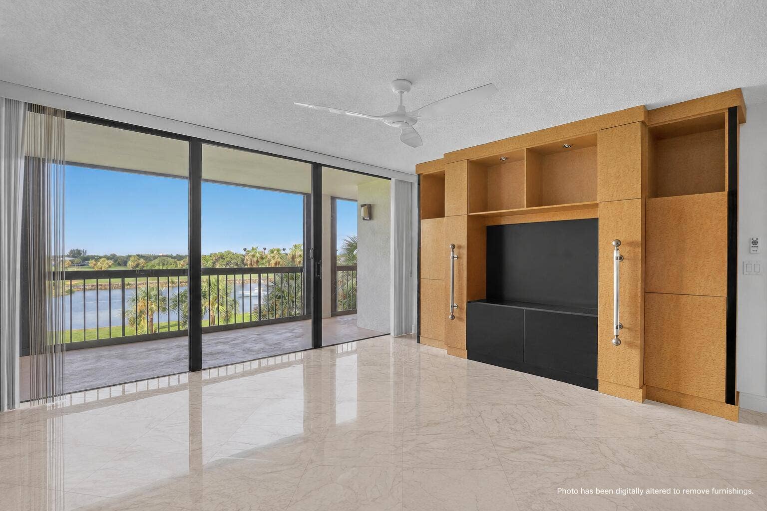356 Golfview Road, #403, North Palm Beach, FL 33408 ICW & golf course frame the room