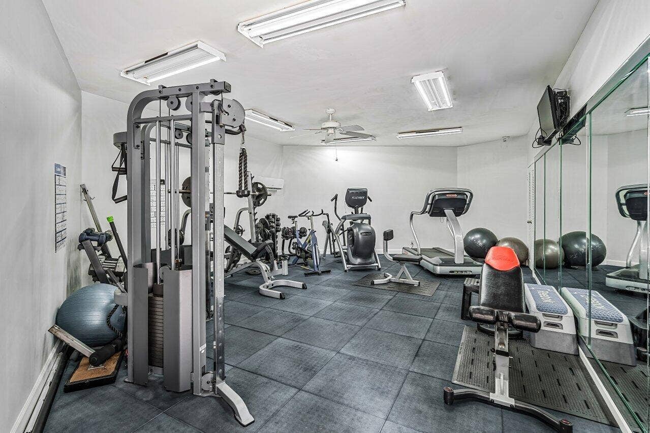 5480 N Ocean Drive, #B1c, Singer Island, Singer Island, FL 33404 Fitness Room