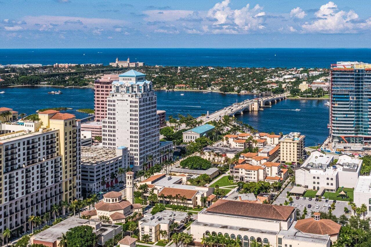 550 Okeechobee Boulevard, #Lph-23, West Palm Beach, FL 33401 Downtown West Palm Beach Aerial Views