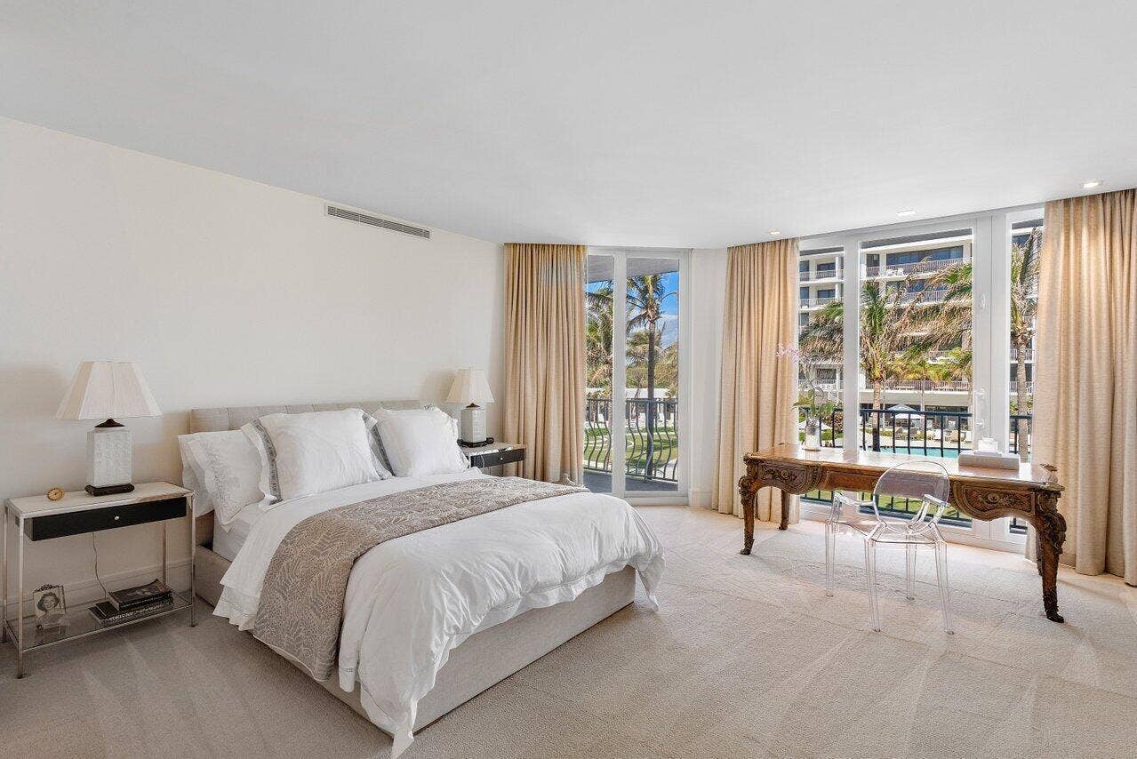 2000 S Ocean Boulevard, #103, Palm Beach, FL 33480 Primary Bedroom