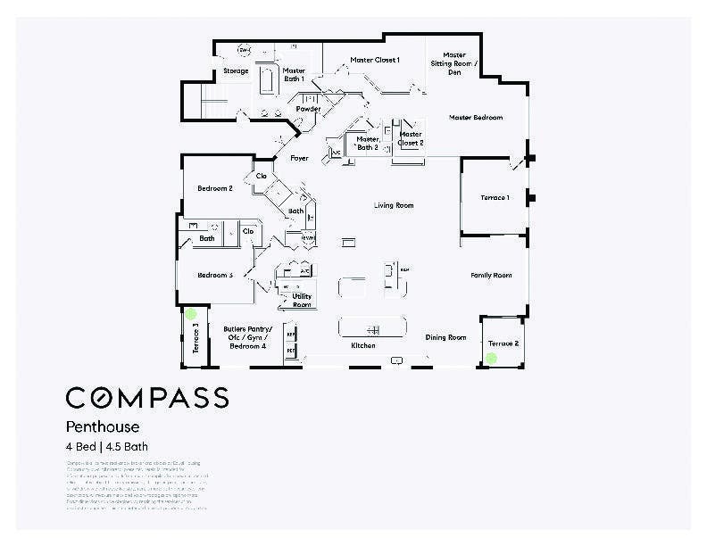 1050 Seminole Drive, #Phb, Fort Lauderdale, FL 33304 Floor-Plan-PH copy