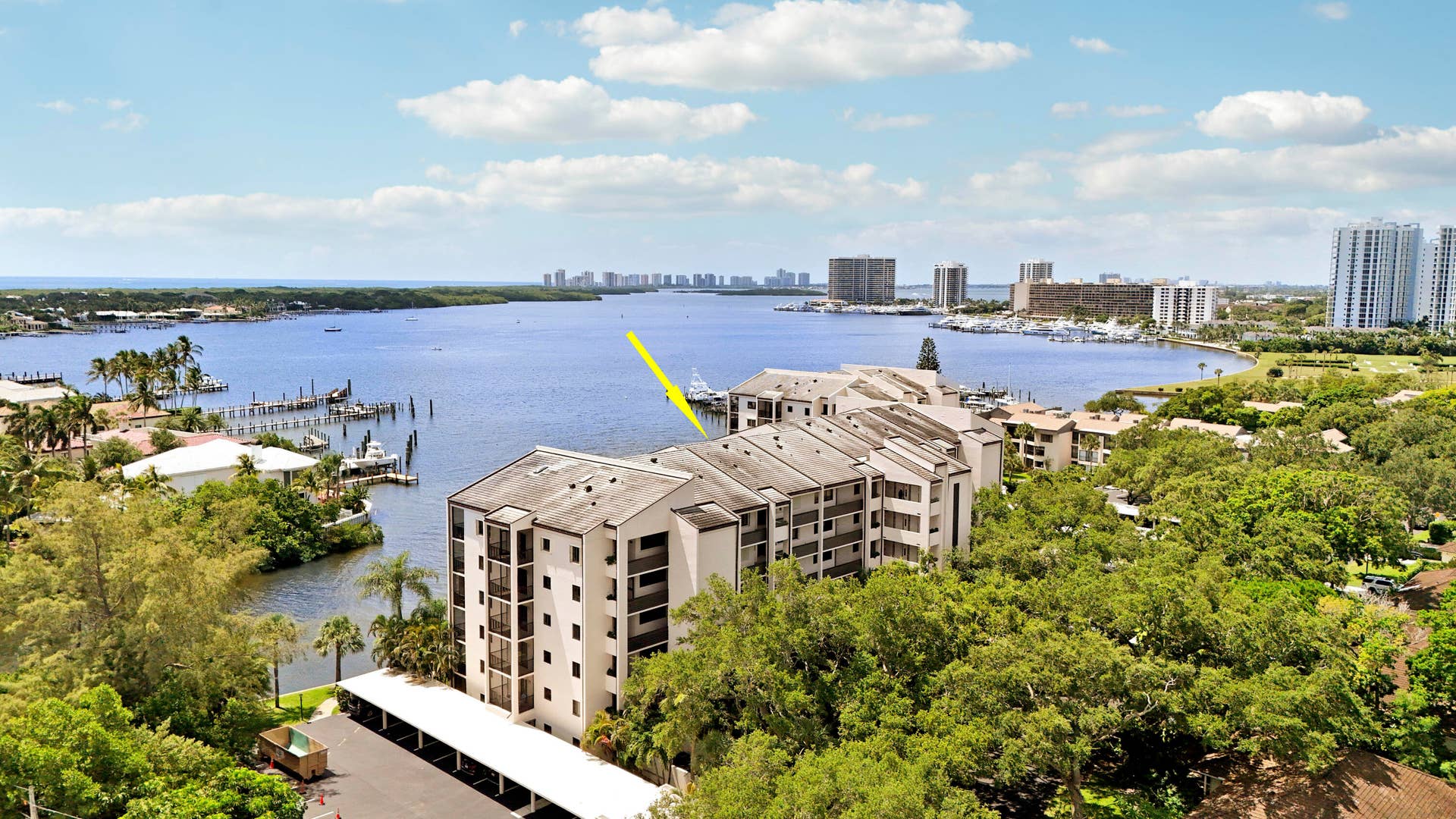 11370 Twelve Oaks Way, #416, North Palm Beach, FL 33408 4th Floor/Yellow Arrow