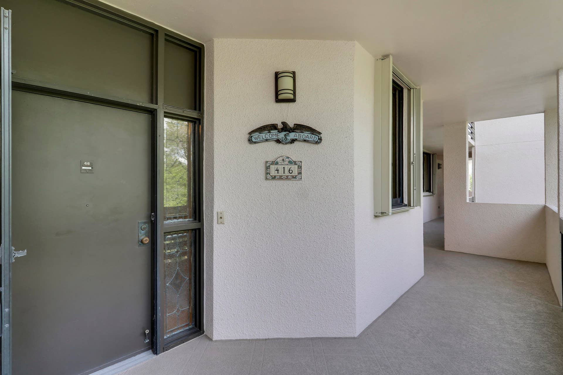 11370 Twelve Oaks Way, #416, North Palm Beach, FL 33408 Exterior Entry to Unit