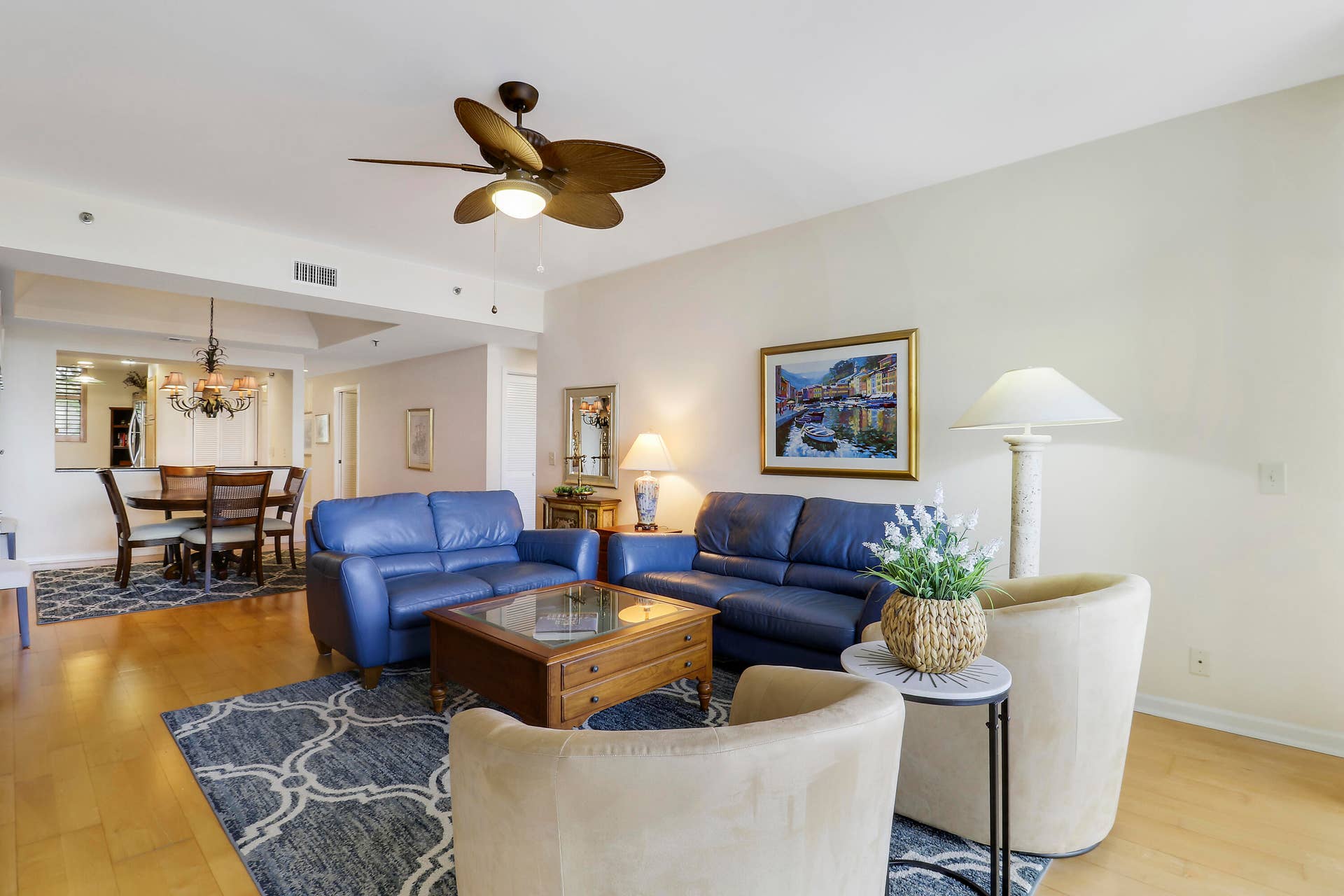 11370 Twelve Oaks Way, #416, North Palm Beach, FL 33408 Living/Dining Area