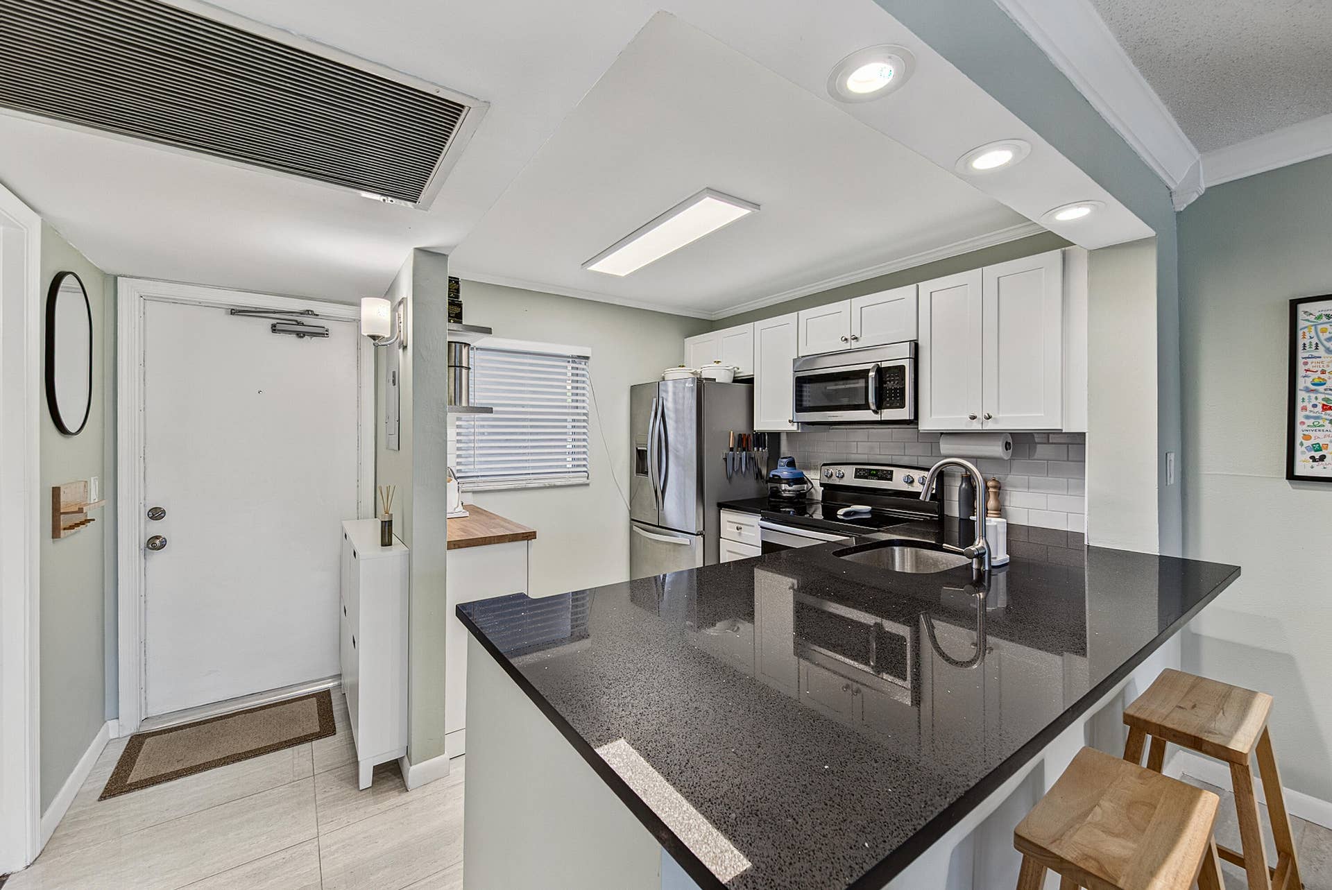 9420 Poinciana Place, #108, Davie, FL 33324 Open Kitchen with Quartz