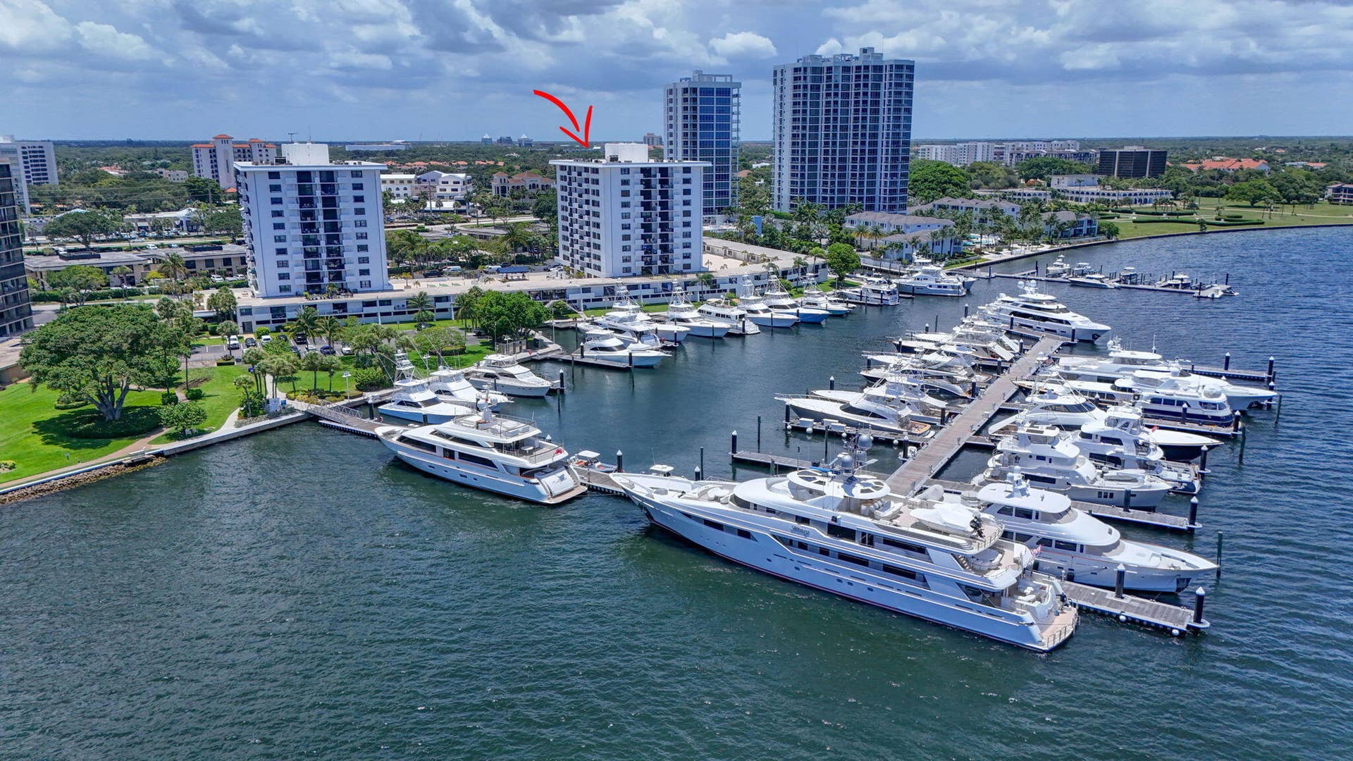 1208 Marine Way, #205, North Palm Beach, FL 33408 Aerial