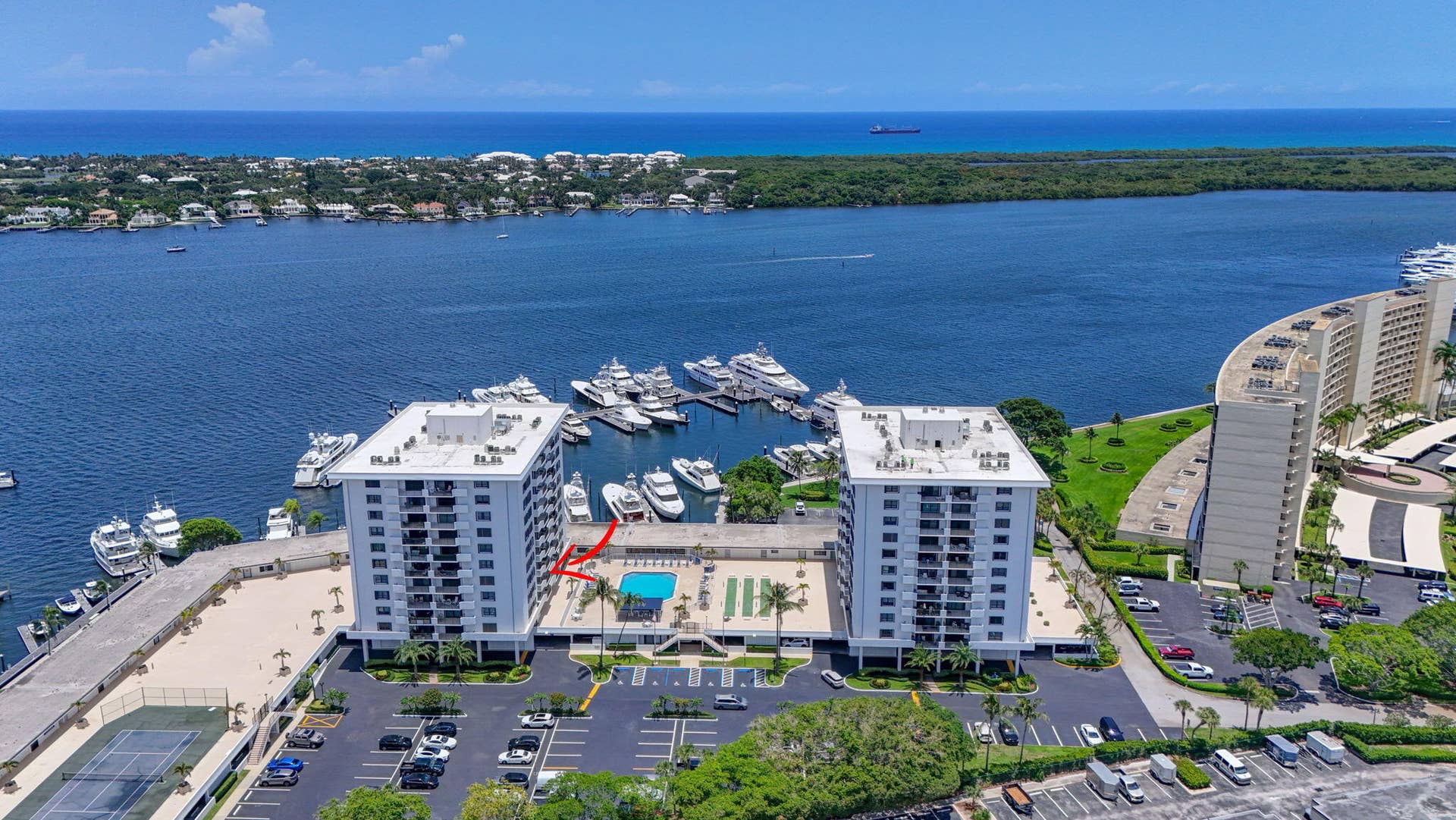 1208 Marine Way, #205, North Palm Beach, FL 33408 Aerial