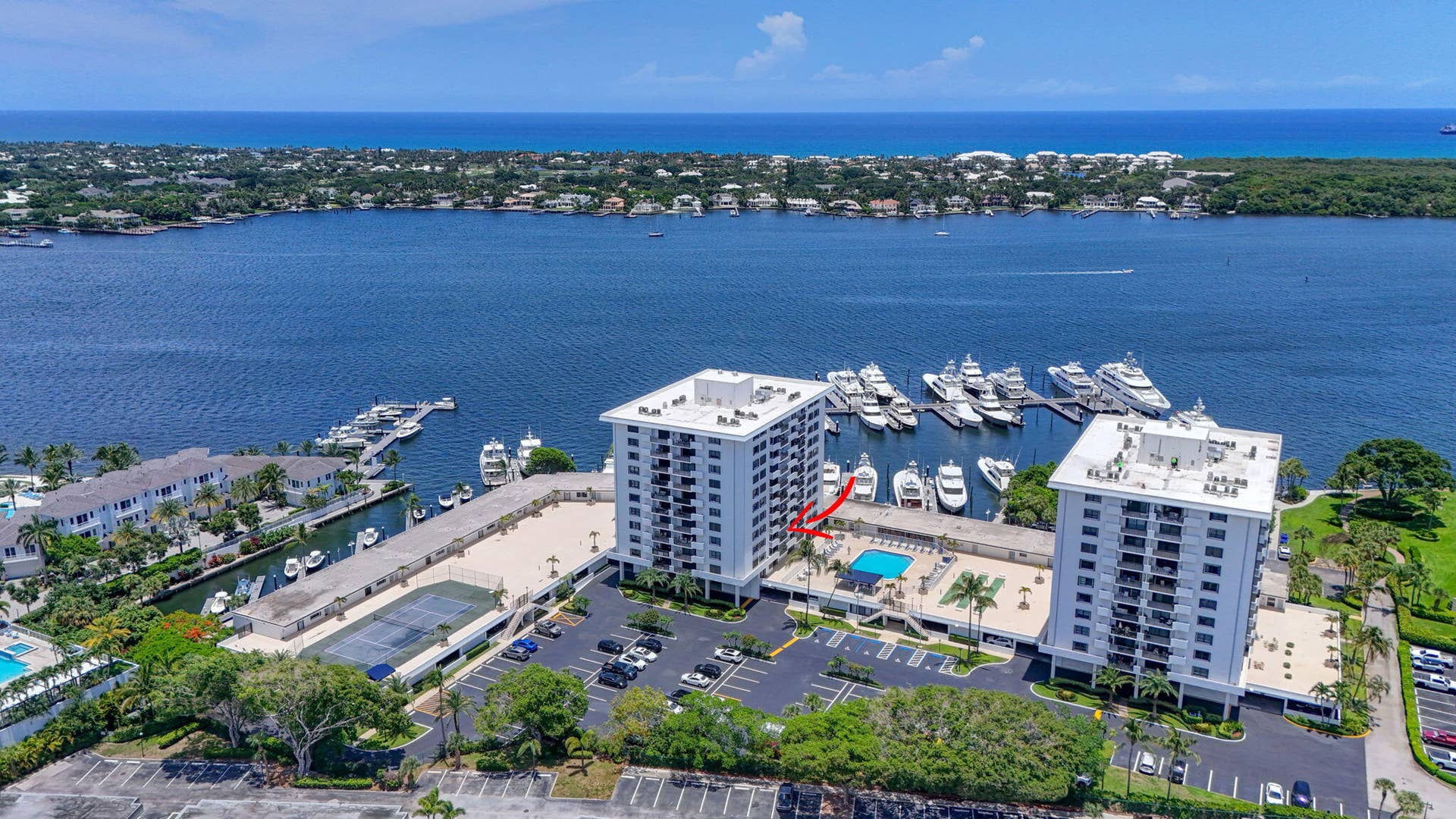 1208 Marine Way, #205, North Palm Beach, FL 33408 Aerial
