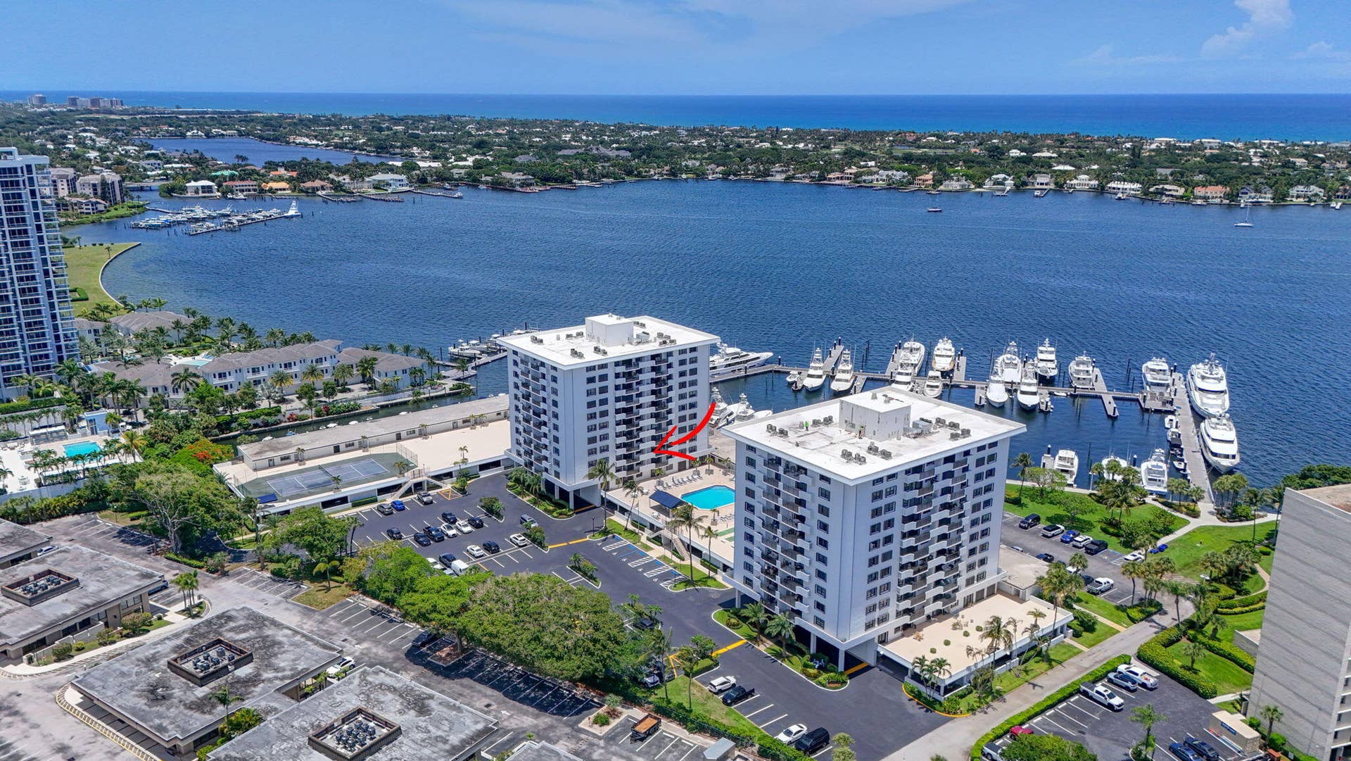1208 Marine Way, #205, North Palm Beach, FL 33408 Aerial