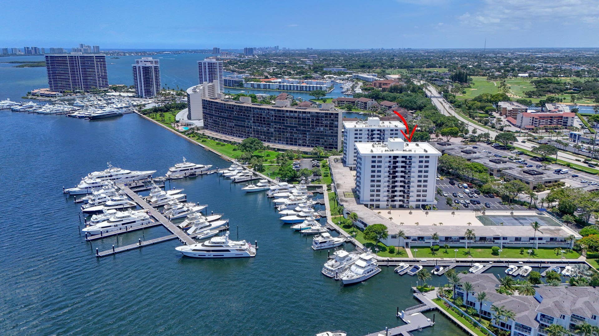 1208 Marine Way, #205, North Palm Beach, FL 33408 Aerial