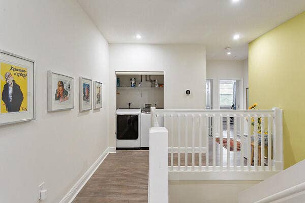 Washer & Dryer on 2nd floor