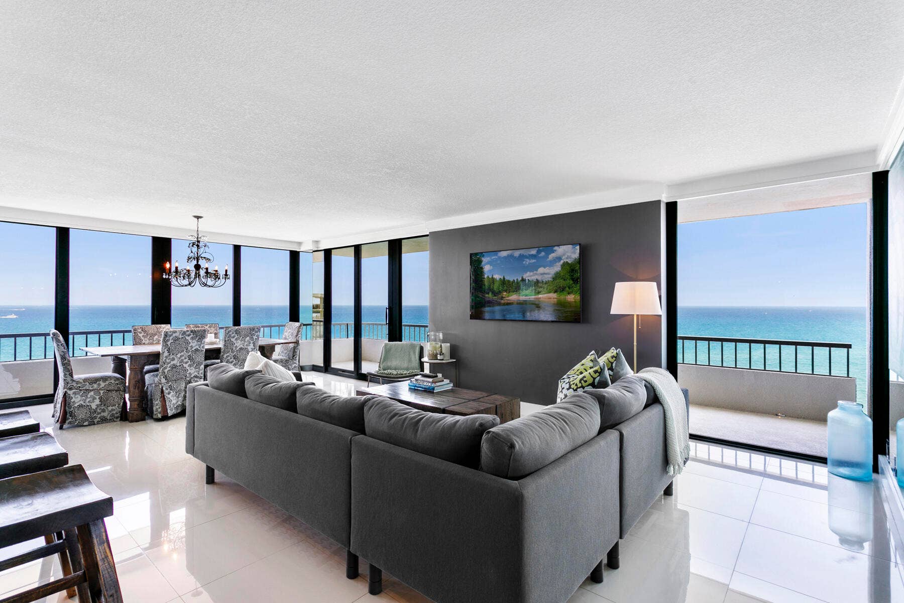 5510 N Ocean Drive, #12a, Singer Island, FL 33404 Living room