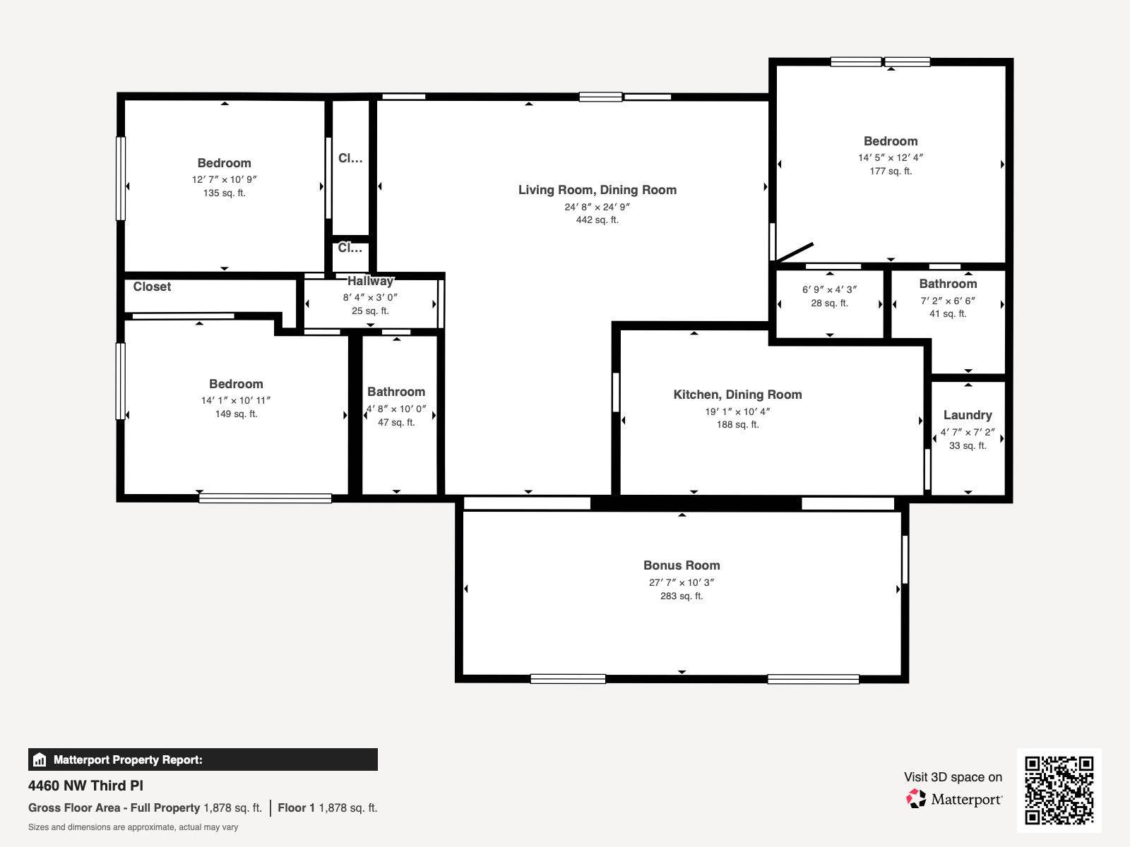 4460 NW Third Pl - Floor 1