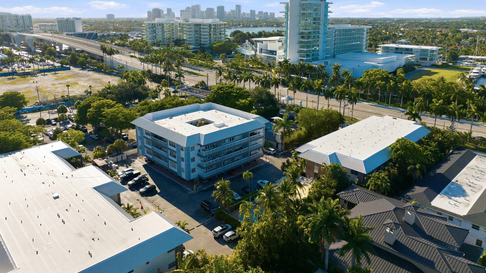 2420 SE 17th Street, #401c, Fort Lauderdale, FL 33316 Aerial view