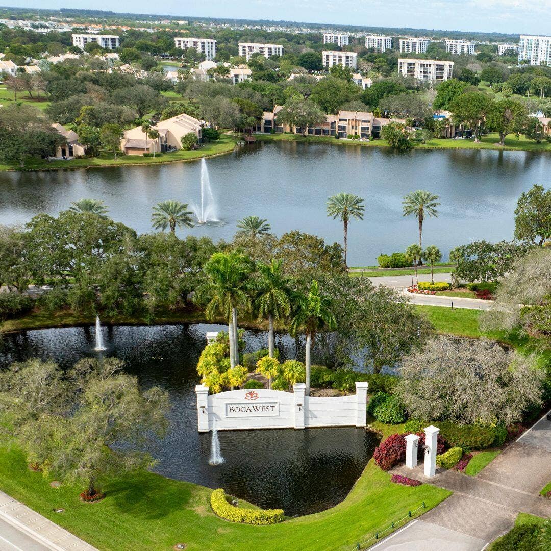 1923 Bridgewood Drive, Boca Raton, Boca Raton, FL 33434 1. Boca West Entrance