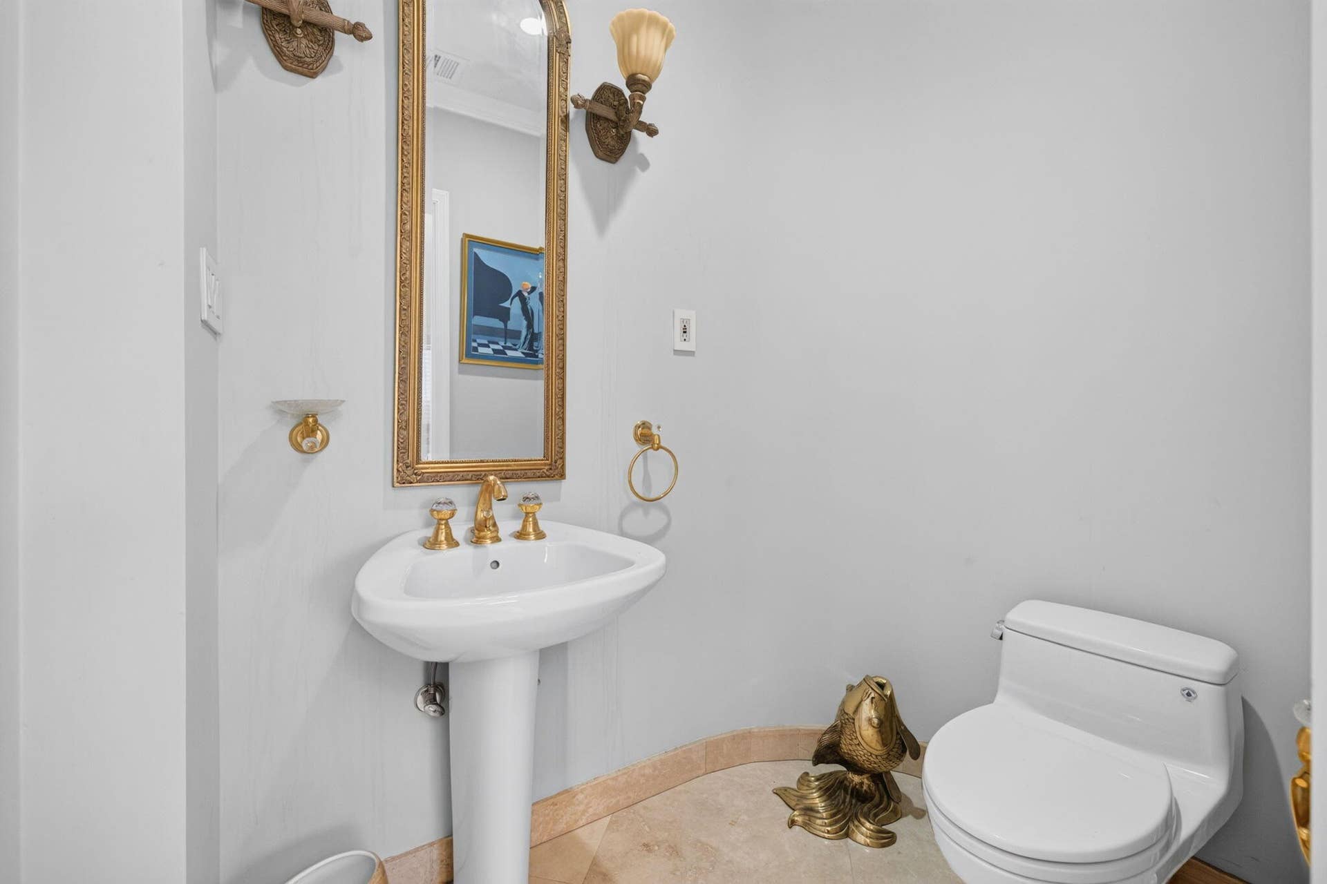 3110 NE 47th Street, Fort Lauderdale, FL 33308 055-Powder-Bath-Pedestal-Sink