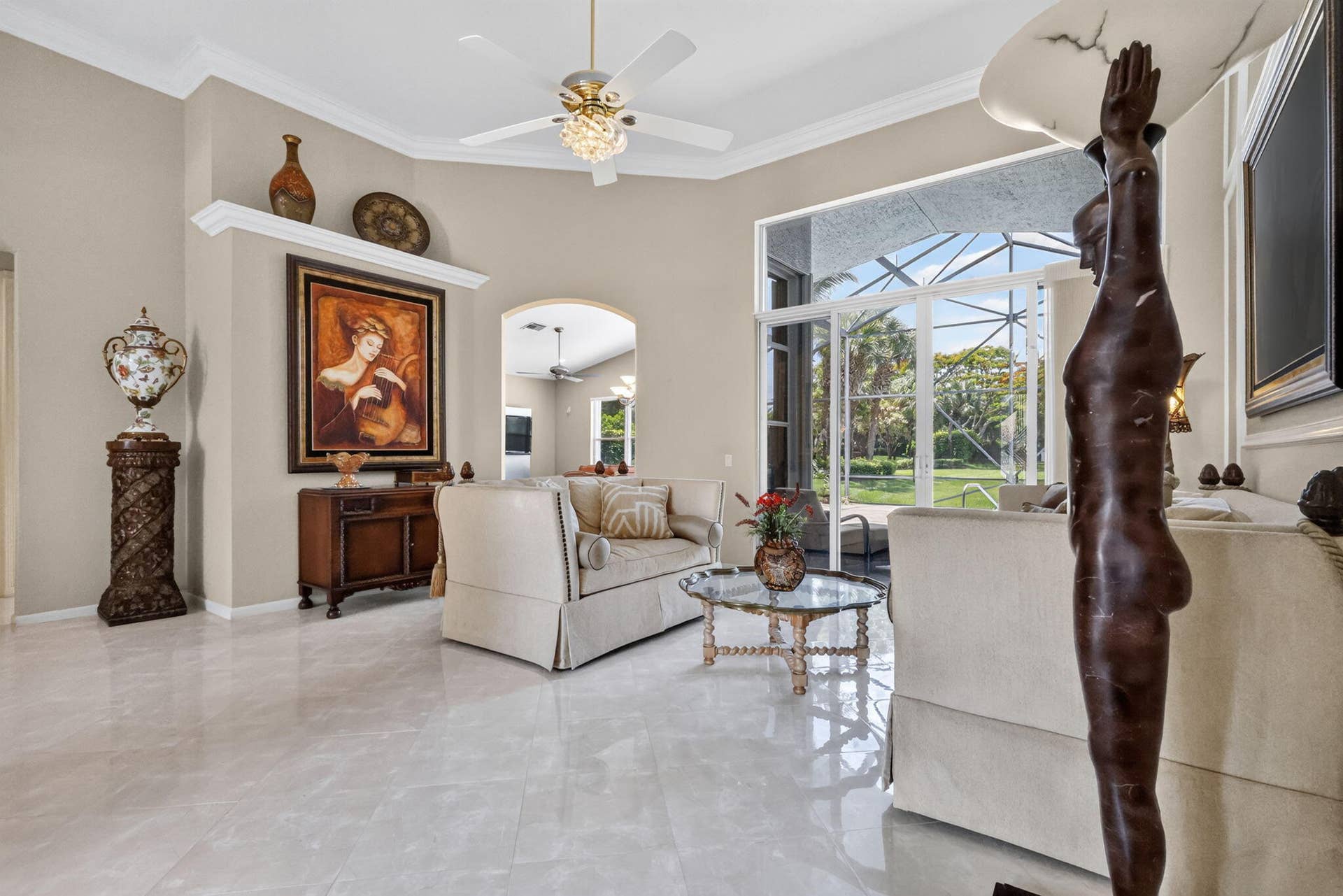 This home exudes sophistication & modern elegance.