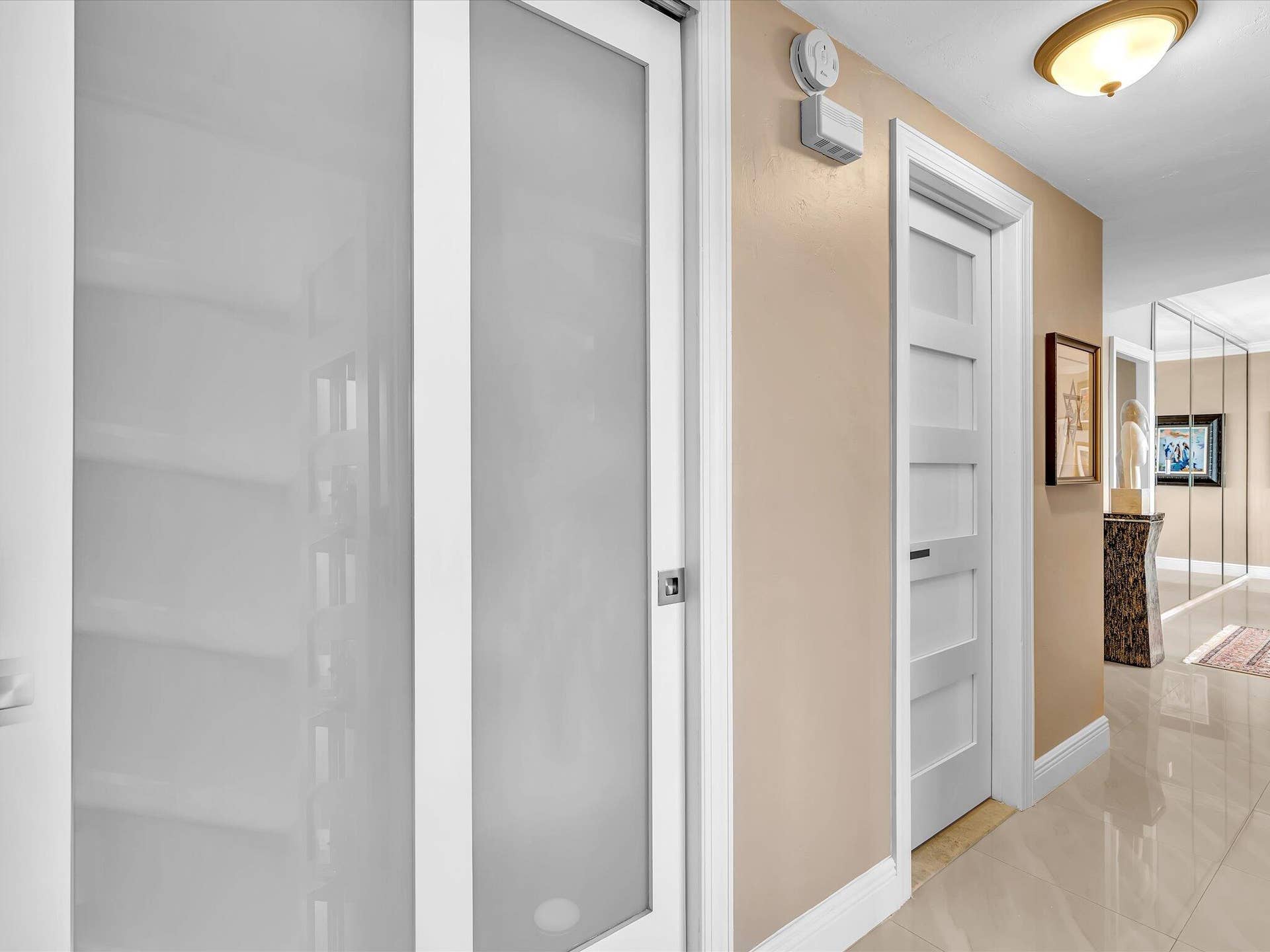 Designer hallway