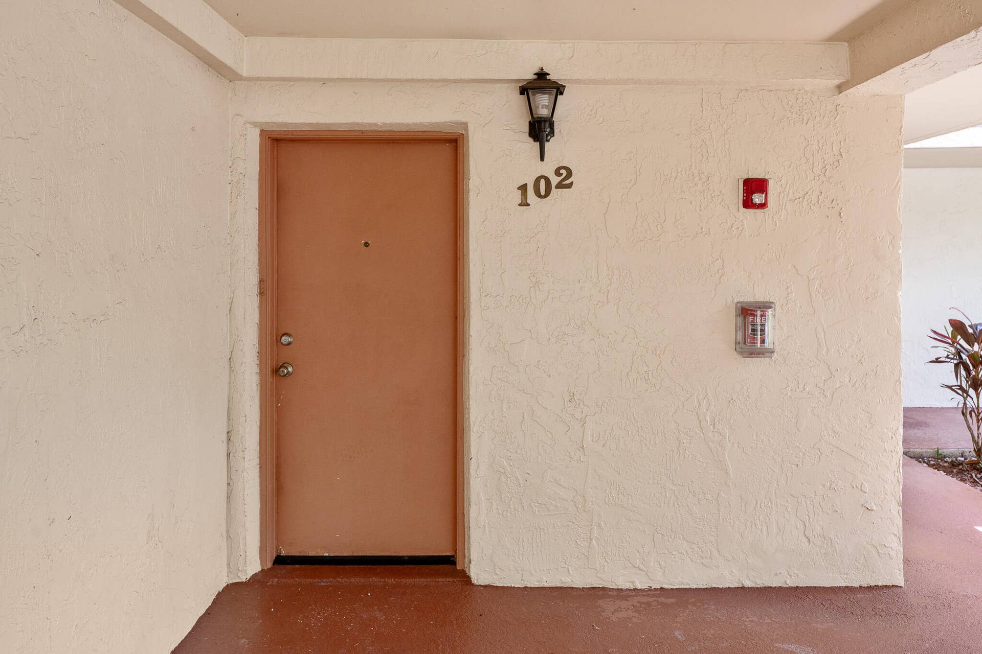 7401 NW 16th Street, #102, Plantation, FL 33313 Front Door