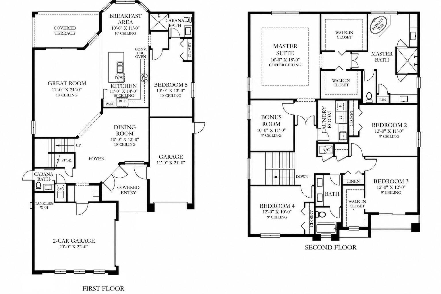 10765 Windward Street, Parkland, FL 33076 Della-Floorplan