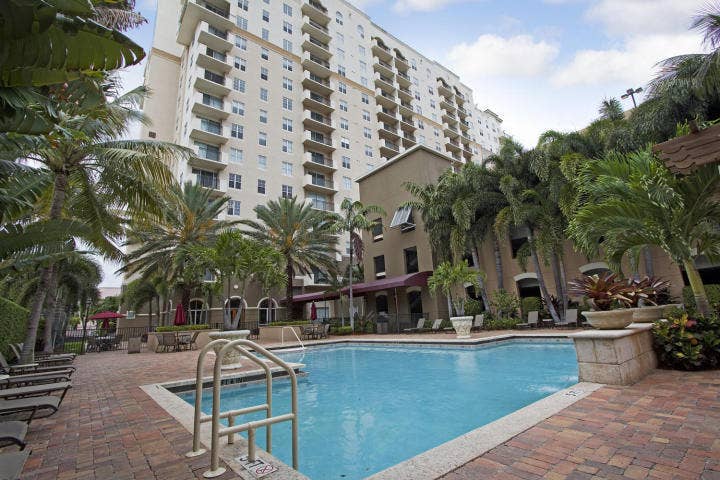616 Clearwater Park Road, #1207, West Palm Beach, FL 33401 POOL AND GARAGE