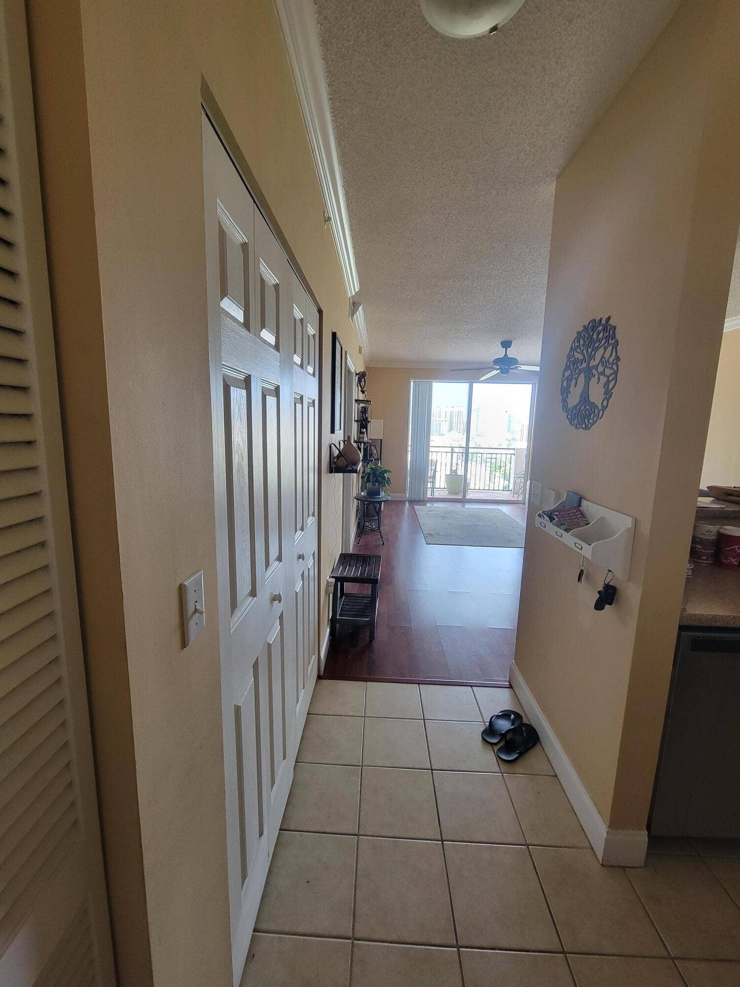 616 Clearwater Park Road, #1207, West Palm Beach, FL 33401 ENTRANCE HALLWAY