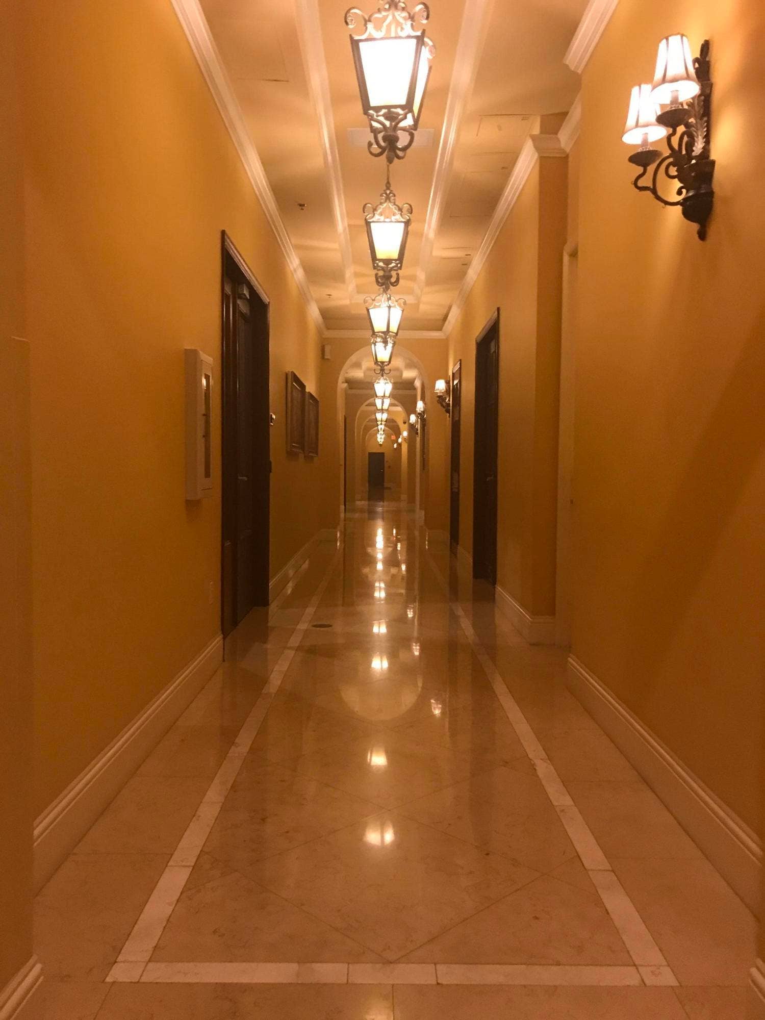 616 Clearwater Park Road, #1207, West Palm Beach, FL 33401 GROUND FLOOR HALLWAY
