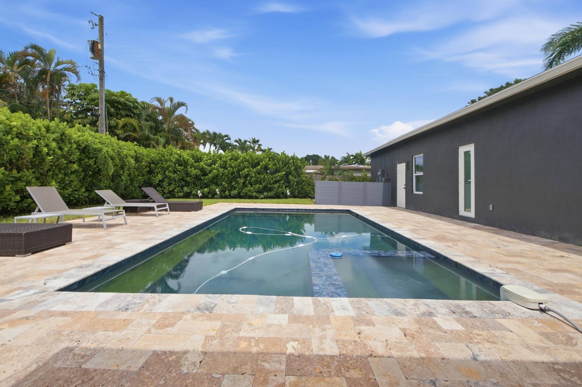 2801 NE 2nd Avenue, Wilton Manors, FL 33334 Saltwater pool and spa, just steps from Primary suite.