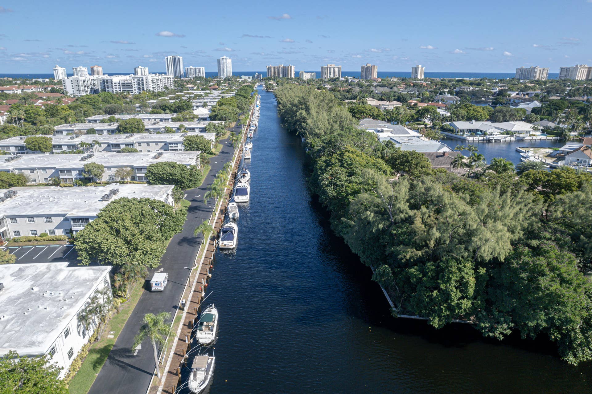 6345 Bay Club Drive, #3, Fort Lauderdale, FL 33308 Canal leading to Intercoastal