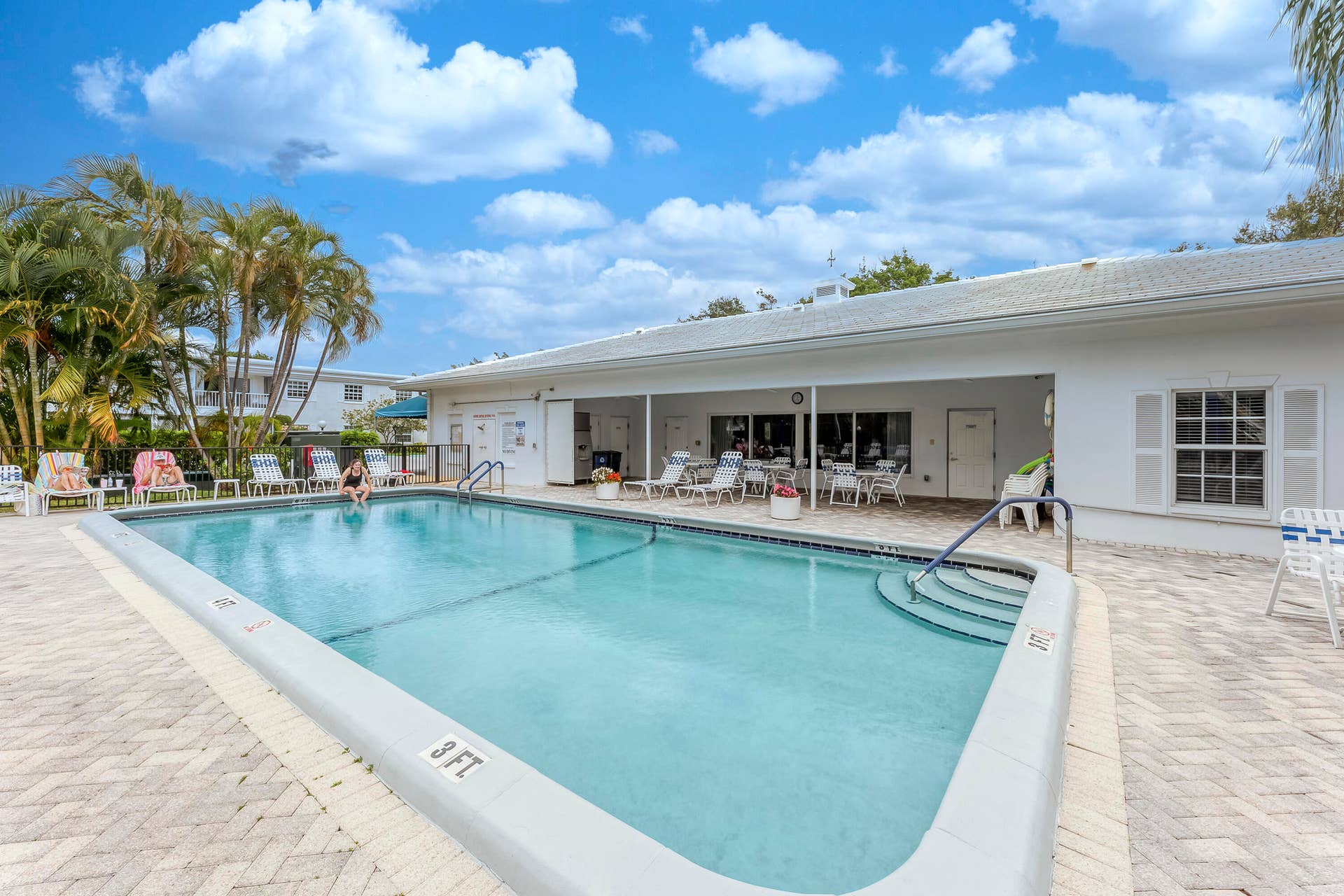 6345 Bay Club Drive, #3, Fort Lauderdale, FL 33308 One of 3 Clubhouses with Pool