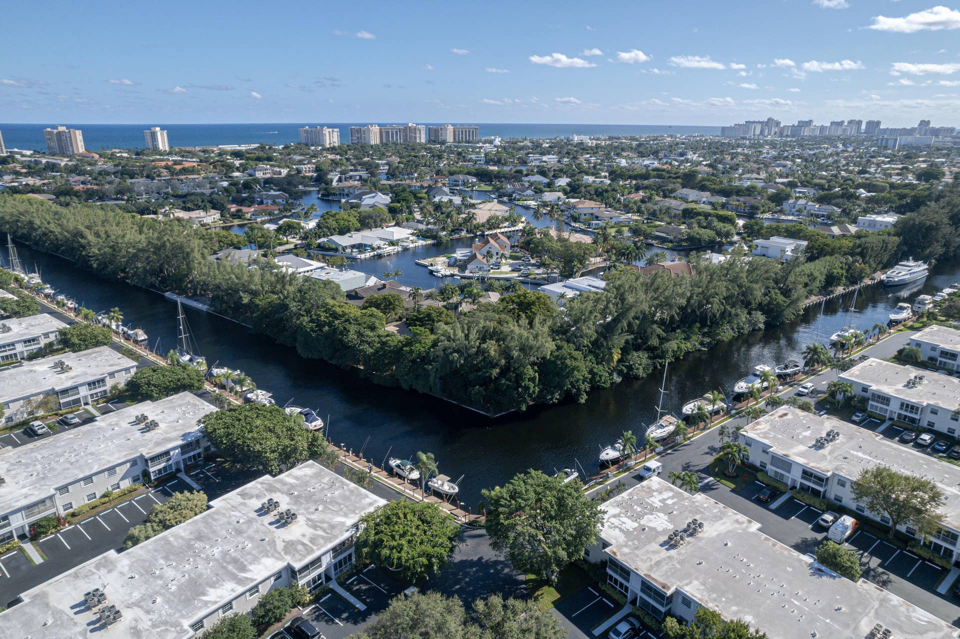6345 Bay Club Drive, #3, Fort Lauderdale, FL 33308 Community Aerial