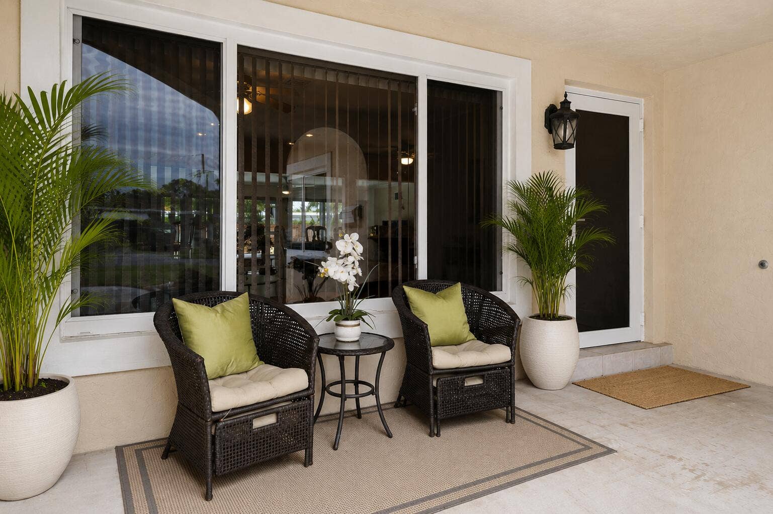 2070 NE 63rd Street, Fort Lauderdale, FL 33308 Virtually Staged Porch
