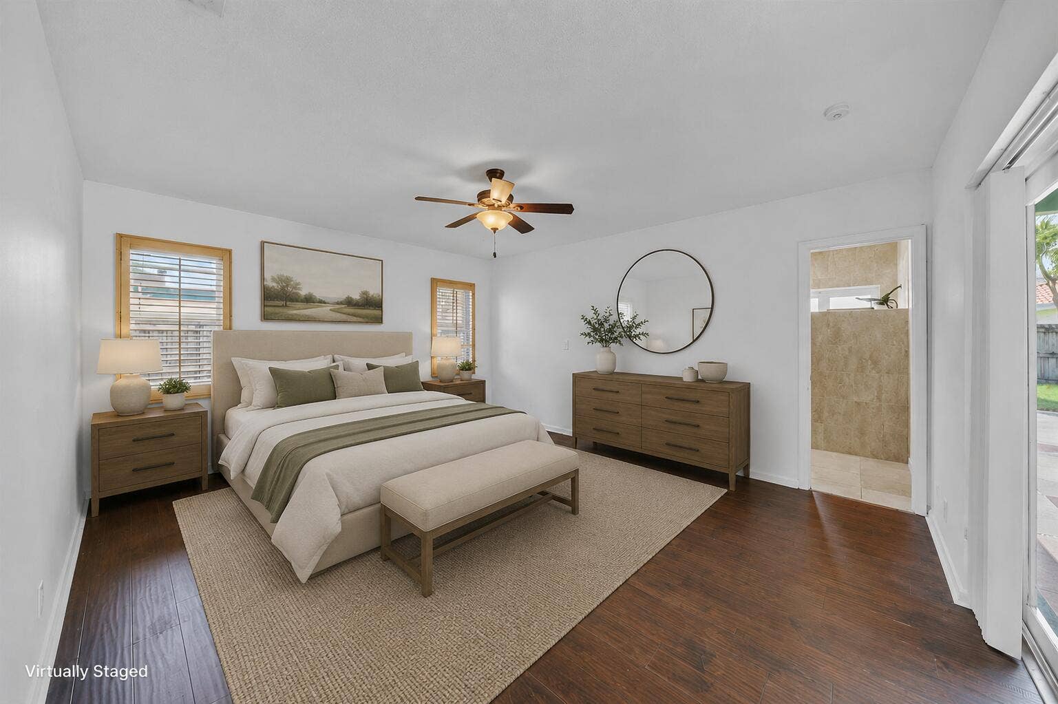 1941 SW 73rd Avenue, Plantation, FL 33317 Martins primary bedroom staged