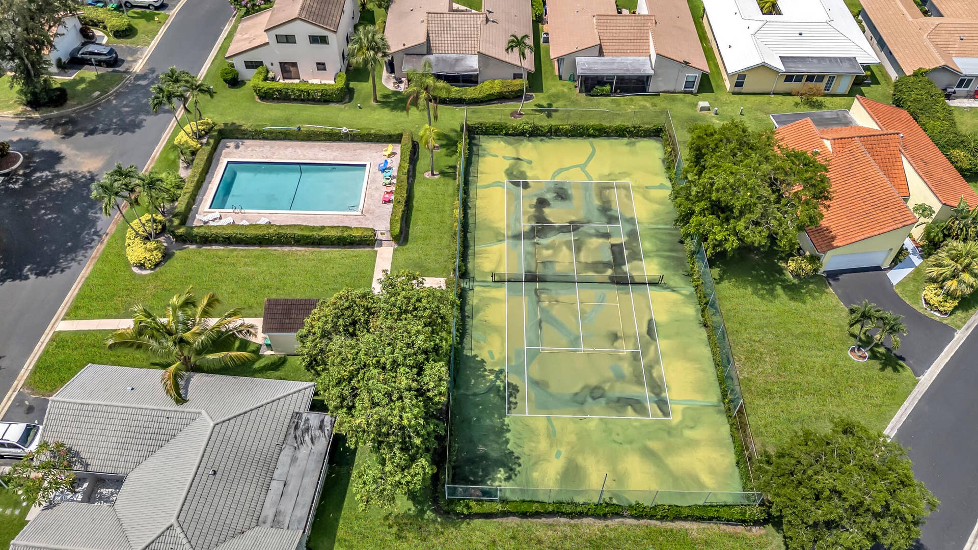 COMMUNITY POOL AND TENNIS COURT