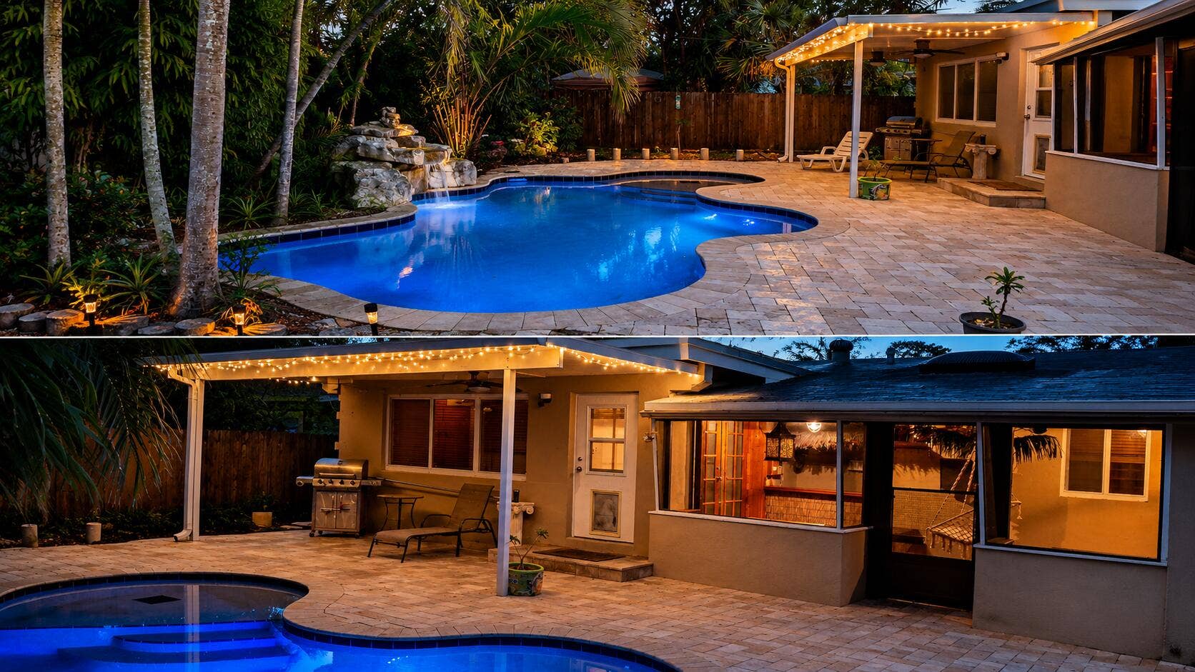 1497 SW 29th Terrace, Fort Lauderdale, FL 33312 1497 pool split photo