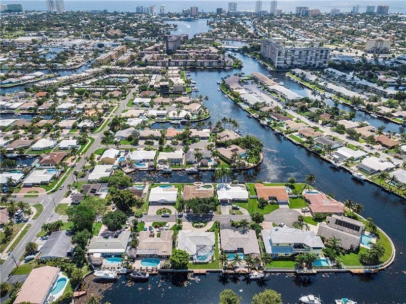 701 SE 5th Court, Pompano Beach, FL 33060 SE 8 Ave. Aerial