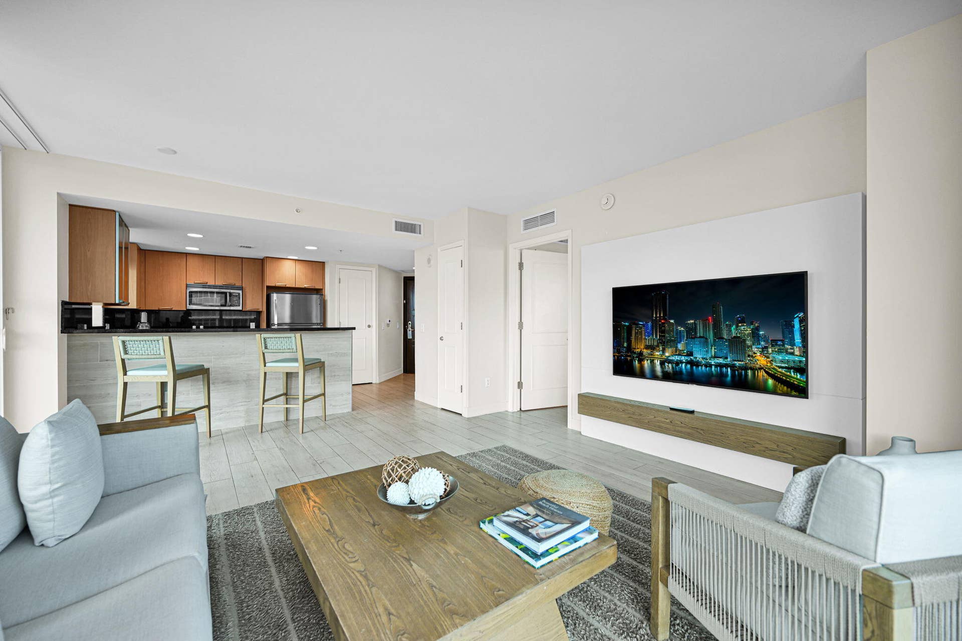 Living Area open floor plan