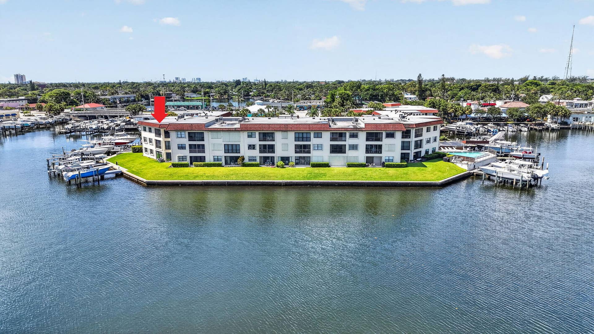 313 Lake Circle, #316, North Palm Beach, FL 33408 Aerial