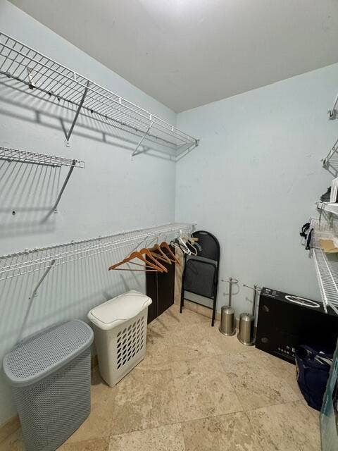 Master closet