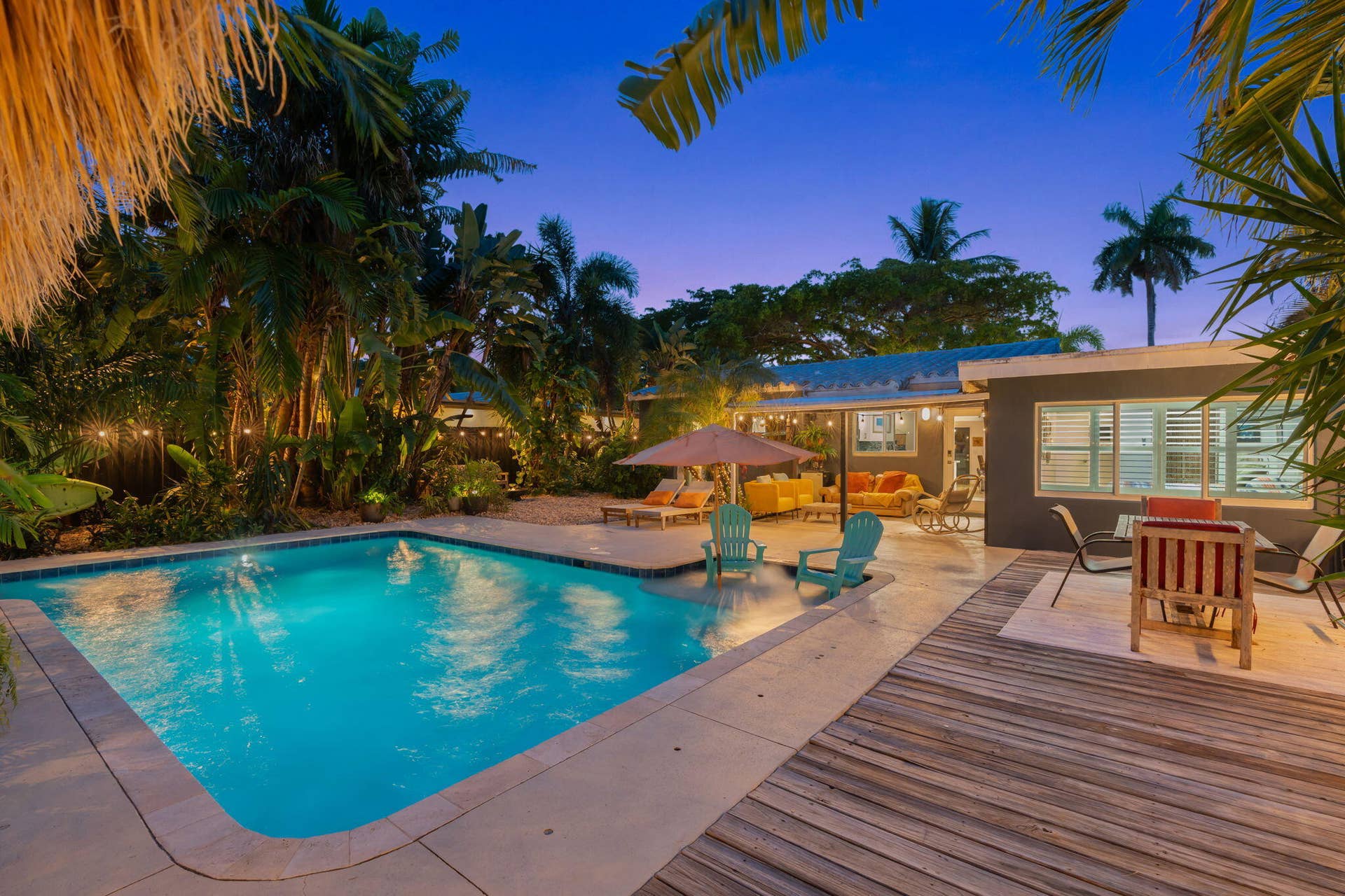 1522 NE 17th Terrace, Fort Lauderdale, FL 33304 60-web-or-mls-Twilight 1522 NE 17th Terr